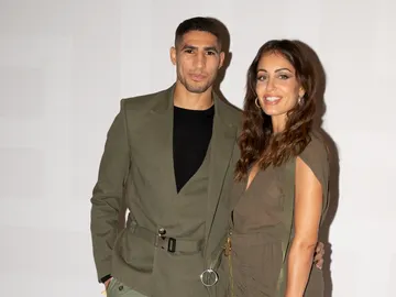 Achraf Hakimi e Hiba abouk Achraf Hakimi e Hiba abouk