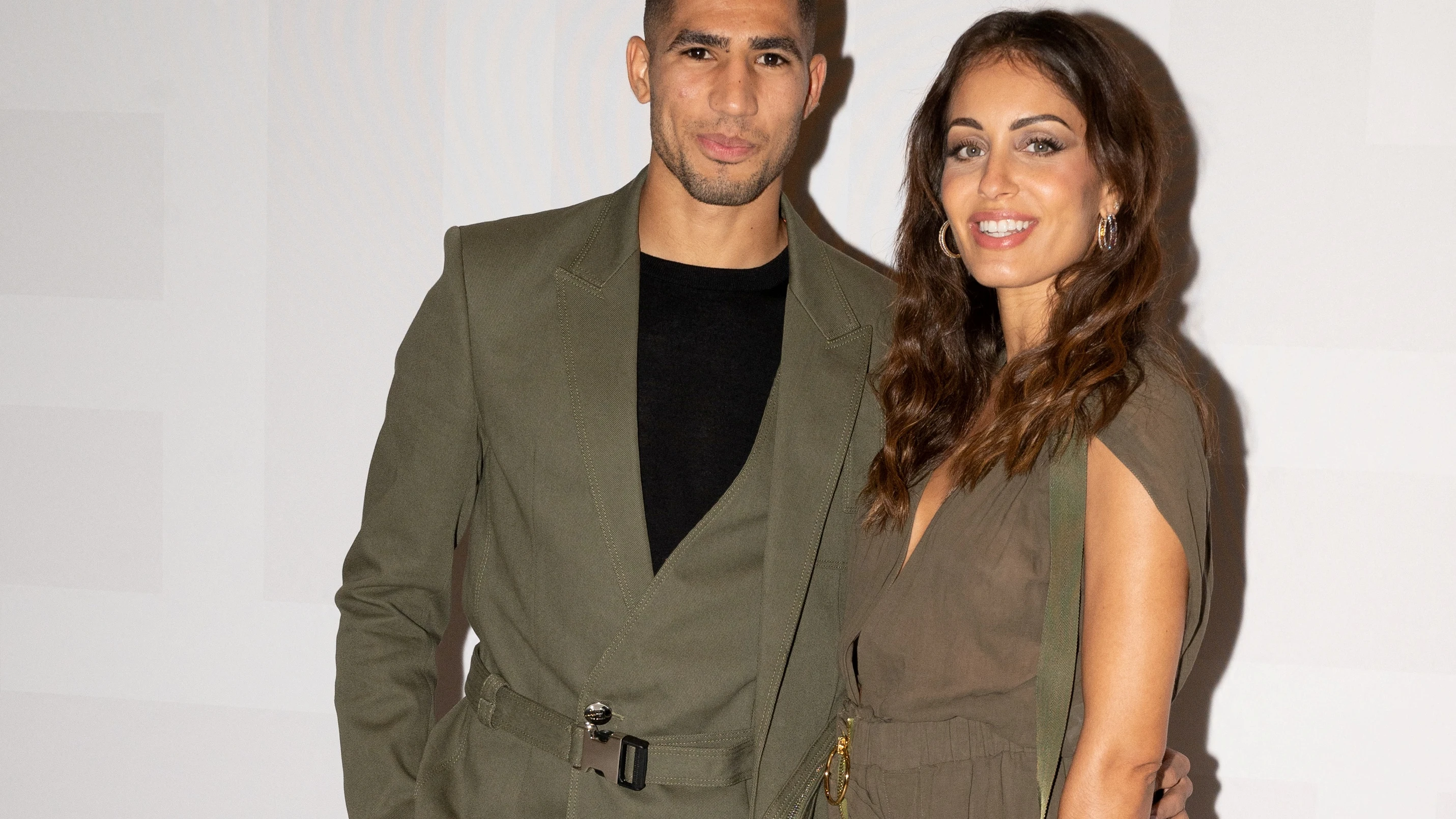 Achraf Hakimi e Hiba abouk