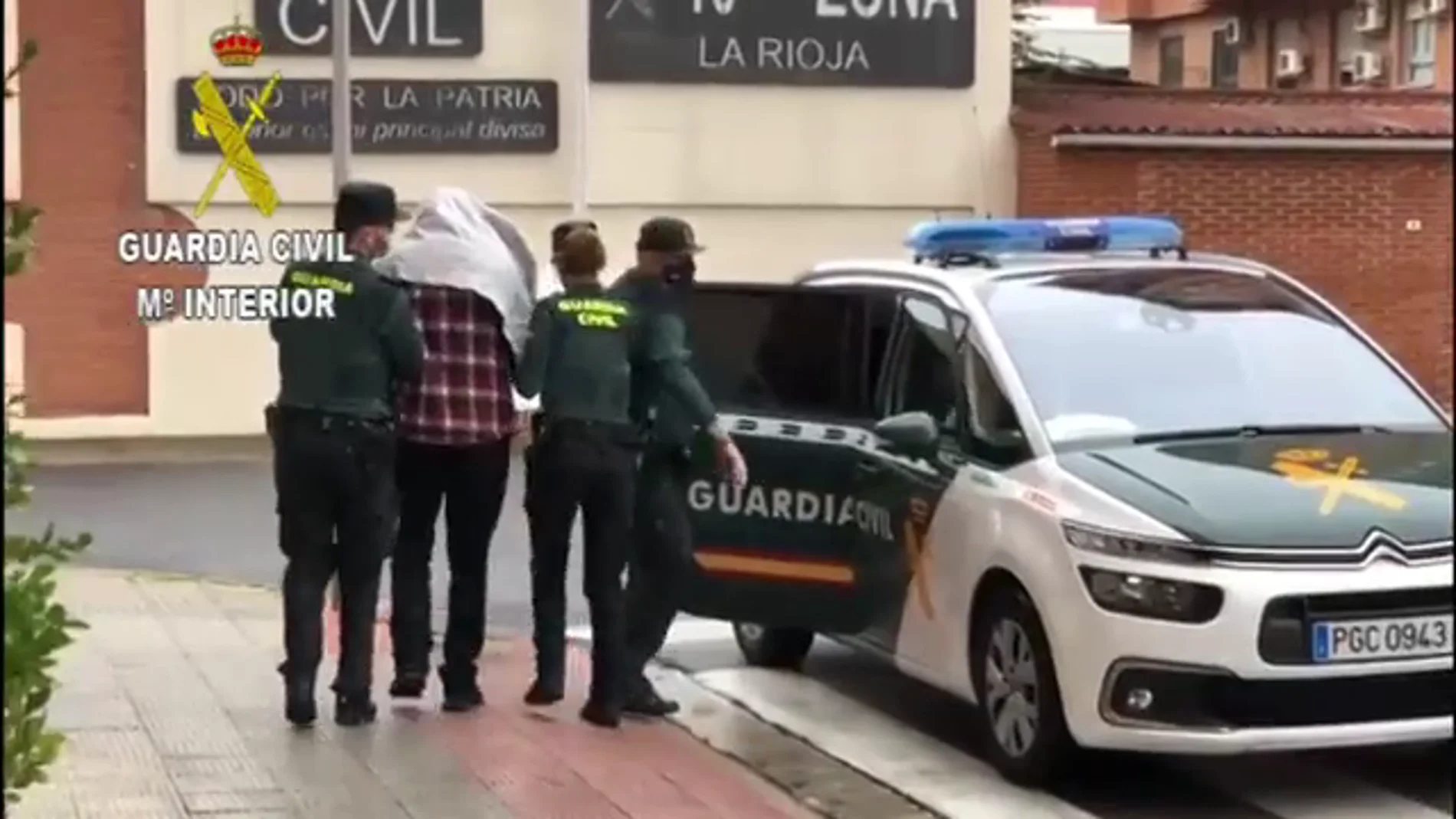 Pasa a disposición judicial el detenido por el asesinato de un niño en Lardero 