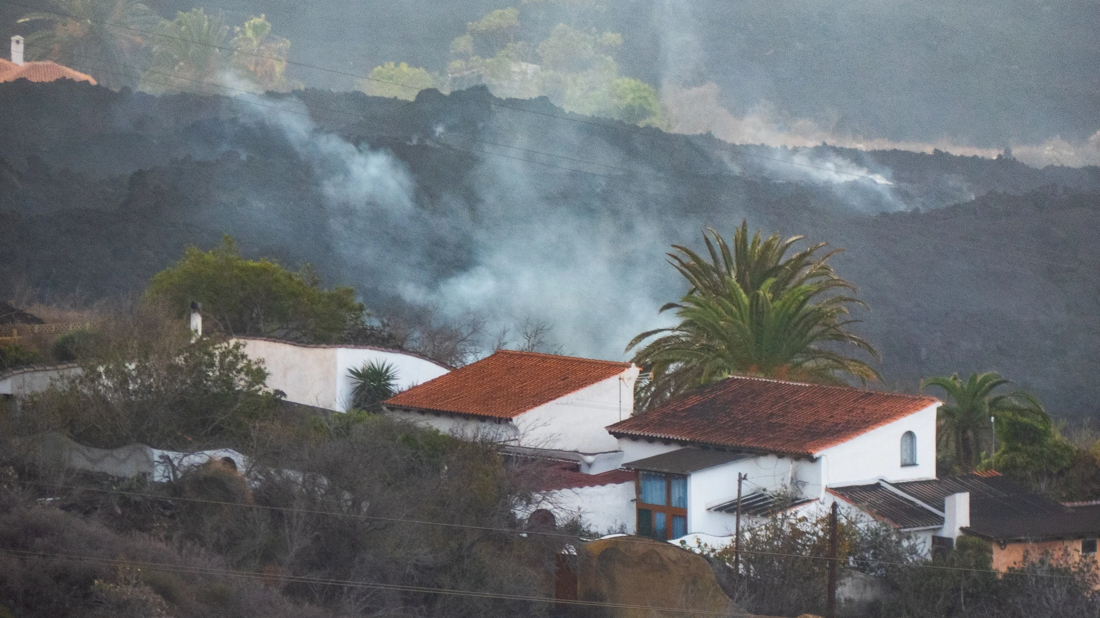 La situación del volcán de La Palma este domingo: la colada 3 se para en Las Hoyas La situación del volcán de La Palma este domingo: la colada 3 se para en Las Hoyas