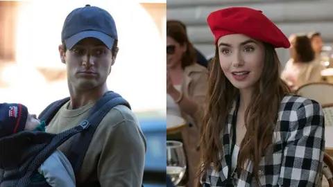 'You' y 'Emily in Paris' 'You' y 'Emily in Paris'