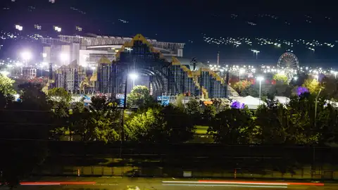 Recinto donde se celebró el concierto de Travis Scott Recinto donde se celebró el concierto de Travis Scott