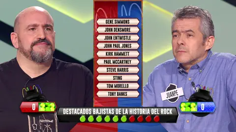 Historia del rock para un emocionante desempate entre ‘Pasapalabra’ y ‘¡Boom!’ Historia del rock para un emocionante desempate entre ‘Pasapalabra’ y ‘¡Boom!’