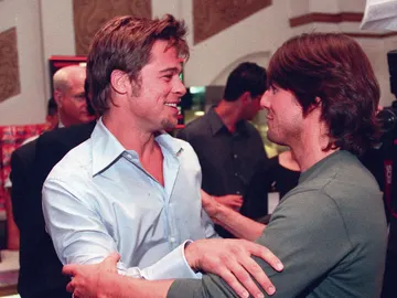 Brad Pitt y Tom Cruise Brad Pitt y Tom Cruise