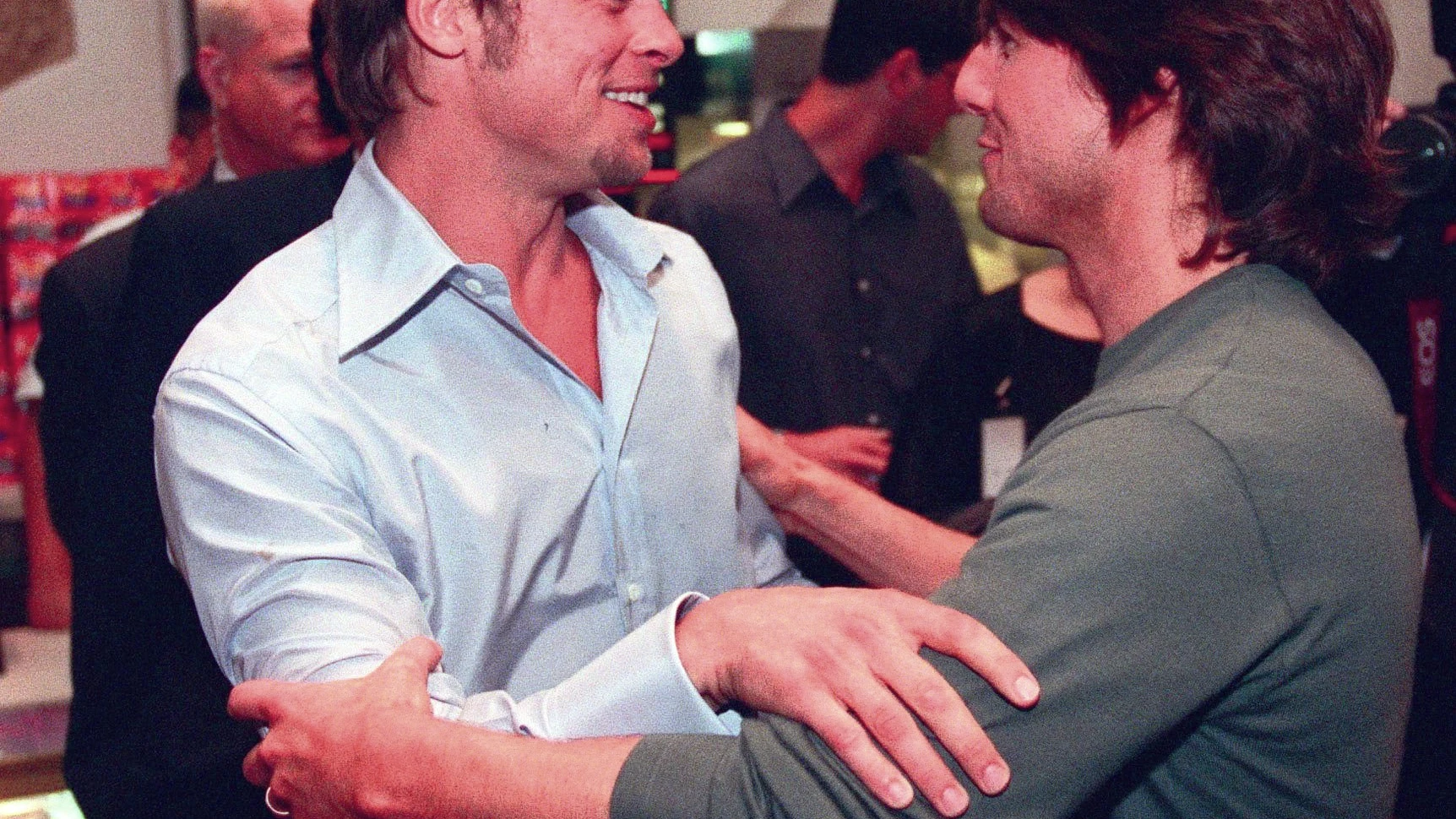 Brad Pitt y Tom Cruise Brad Pitt y Tom Cruise
