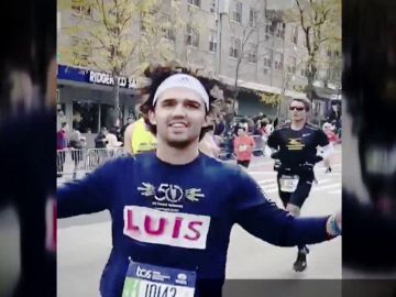 Luis Muñoz, de correr un maratón en casa a que le invite la televisión al de Nueva York: "Lo más duro que he vivido"