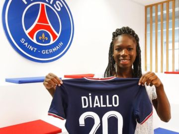 Aminata Diallo, futbolista del PSG, detenida tras la agresión a su compañera Kheira Hamraoui