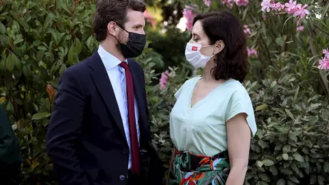 Pablo Casado e Isabel Díaz Ayuso Pablo Casado e Isabel Díaz Ayuso