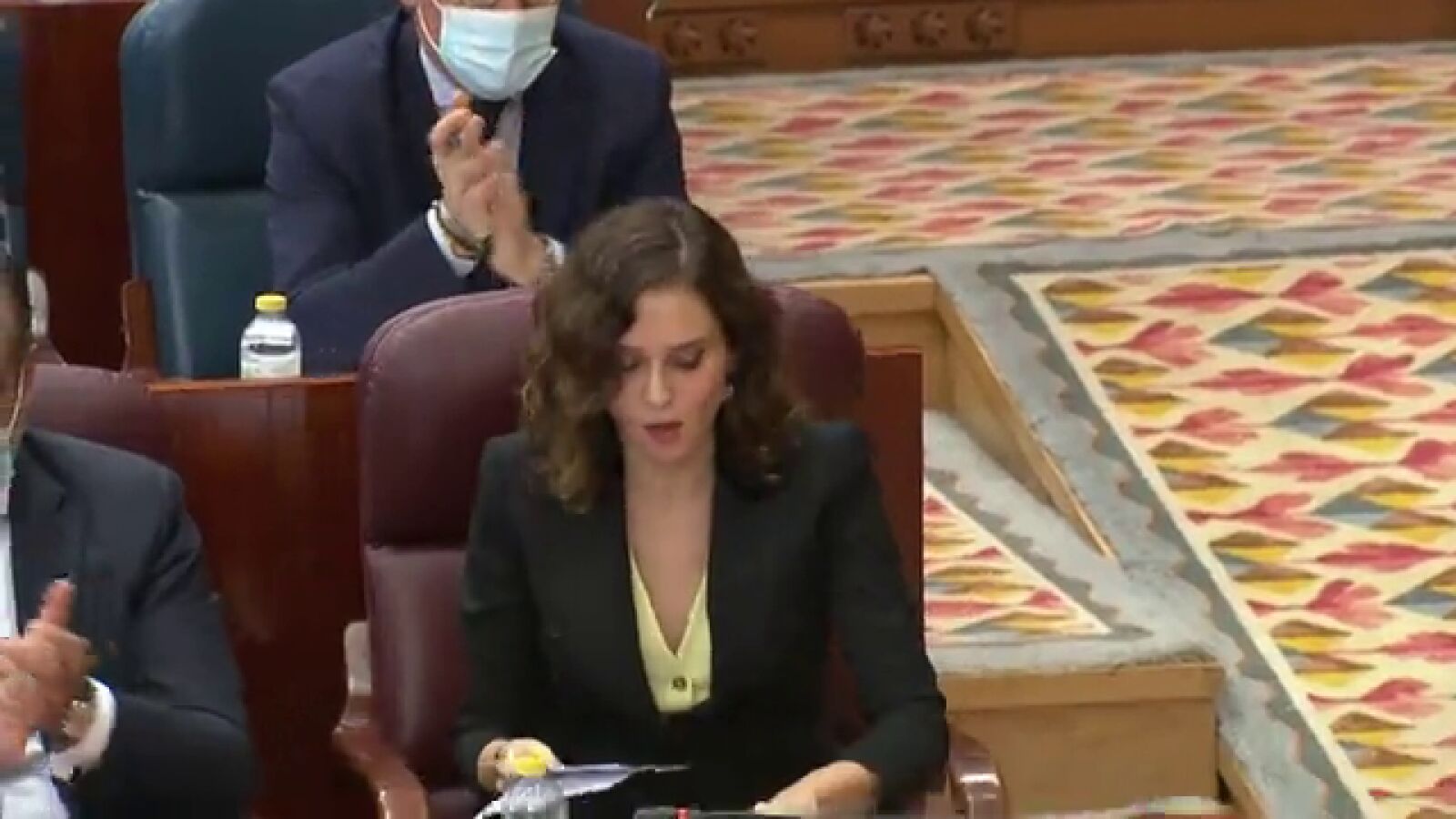 El enfado de Isabel Díaz Ayuso a cuenta de la cifra de fallecidos por el coronavirus: 