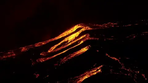 El volcán de Cumbre Vieja registra una mayor sismicidad El volcán de Cumbre Vieja registra una mayor sismicidad