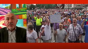 Pepe Álvarez asegura que los sindicatos "no estaban al tanto" del pacto del Gobierno con Bruselas para alargar los años de cotización Pepe Álvarez asegura que los sindicatos "no estaban al tanto" del pacto del Gobierno con Bruselas para alargar los años de cotización