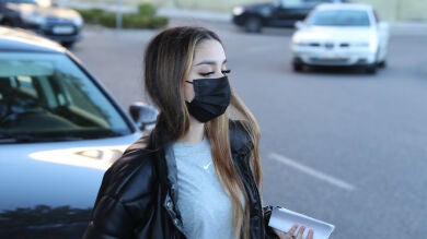 Julia Janeiro acude al hospital a una revisión tras la pelea con su ex Brayan Mejía