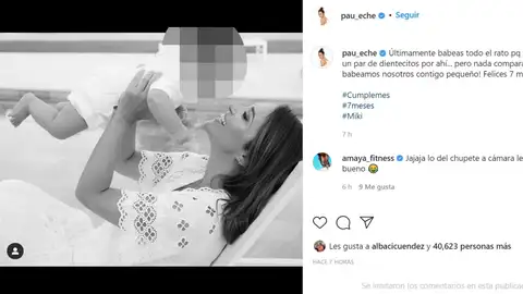 Paula Echevarría en Instagram Paula Echevarría en Instagram