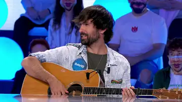 David Otero hace magia con su guitarra cantando ‘Tal como eres’ en ‘Pasapalabra’