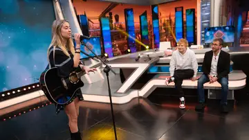 Una joven emociona a Ed Sheeran con su voz en 'El Hormiguero 3.0'