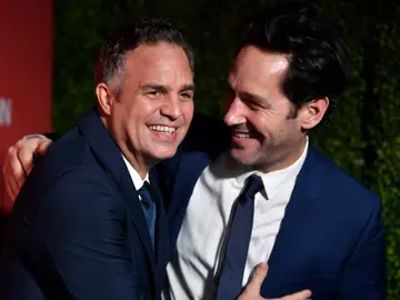 Mark Ruffalo y Paul Rudd Mark Ruffalo y Paul Rudd
