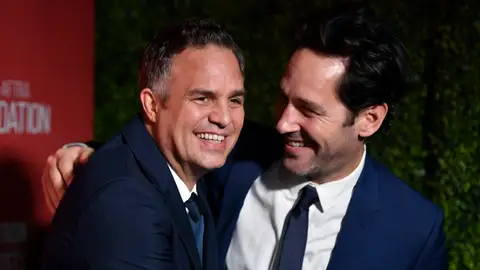 Mark Ruffalo y Paul Rudd Mark Ruffalo y Paul Rudd
