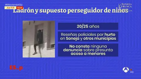 Ladrón y perseguidor de niños. Ladrón y perseguidor de niños.