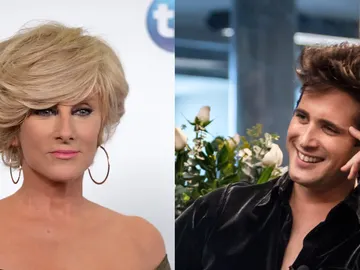 Christian Bach y Diego Boneta en 'Luis Miguel, la serie' Christian Bach y Diego Boneta en 'Luis Miguel, la serie'