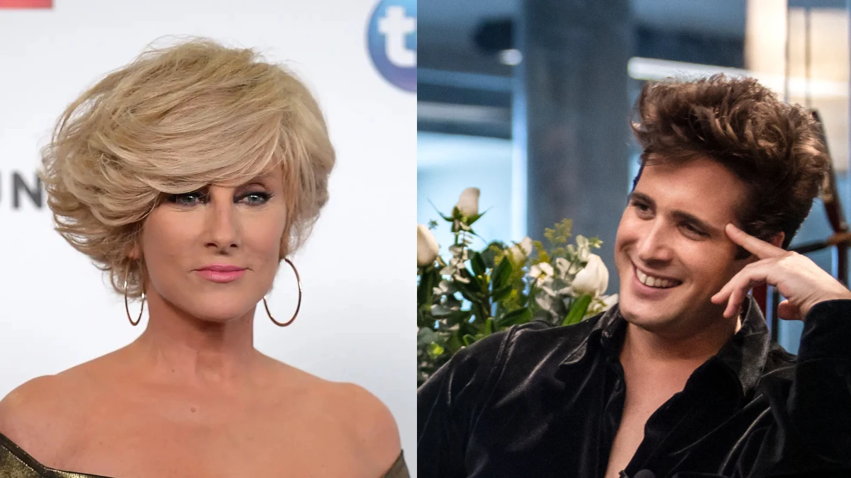 Christian Bach y Diego Boneta en 'Luis Miguel, la serie'