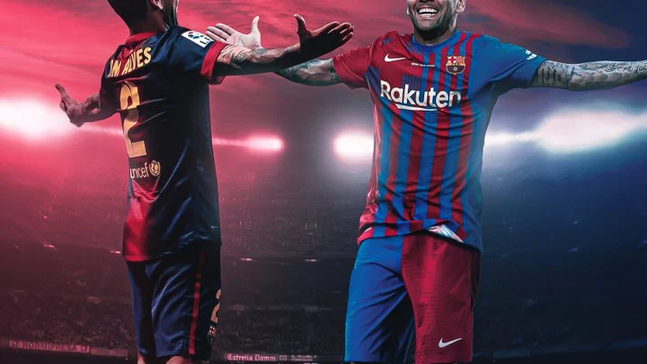 Dani Alves al Barcelona Dani Alves al Barcelona