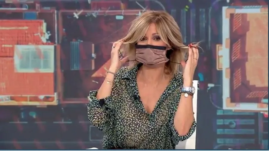 Susanna Griso en un momento de Espejo Público. Susanna Griso en un momento de Espejo Público.