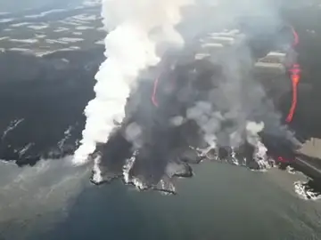La erupción del volcán de La Palma cumple 55 días y no se descarta que se forme otra fajana La erupción del volcán de La Palma cumple 55 días y no se descarta que se forme otra fajana