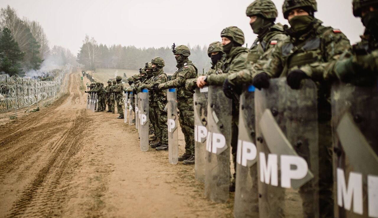 Frontera entre Bielorrusia y Polonia