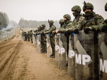 Frontera entre Bielorrusia y Polonia