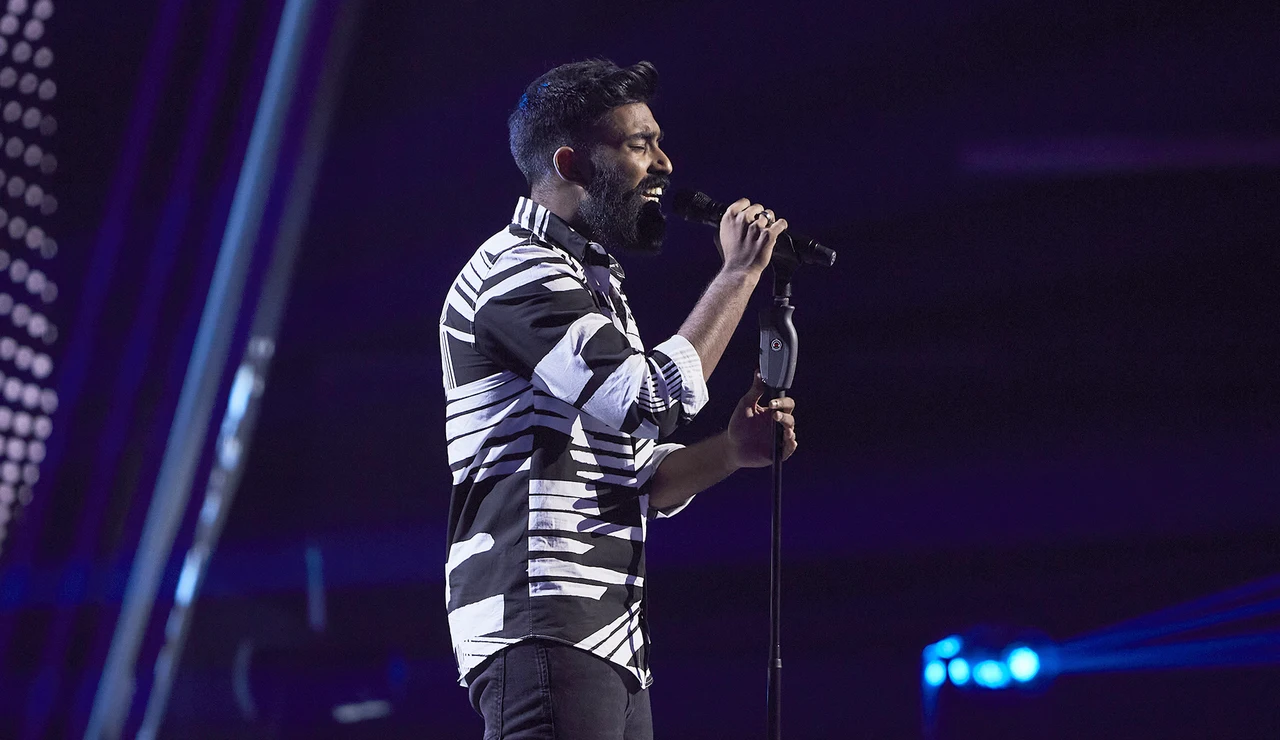 Tosh Ebenezer canta ‘Haley’ en los Asaltos de ‘La Voz’