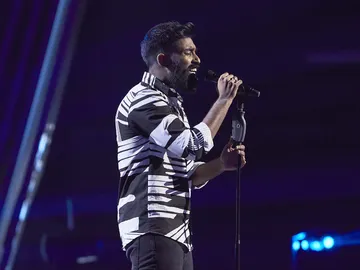 Tosh Ebenezer canta ‘Haley’ en los Asaltos de ‘La Voz’ Tosh Ebenezer canta ‘Haley’ en los Asaltos de ‘La Voz’