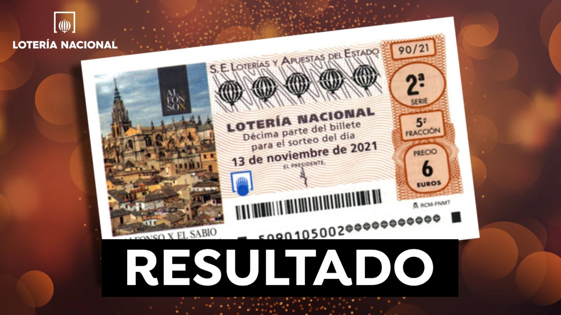 Lotería Nacional hoy, en directo: Sorteo del sábado 13 de noviembre