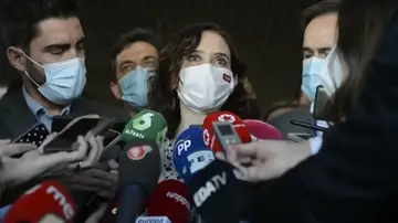 Isabel Díaz Ayuso, sobre el próximo congreso del PP de Madrid: "La democracia interna tiene que llegar" Isabel Díaz Ayuso, sobre el próximo congreso del PP de Madrid: "La democracia interna tiene que llegar"
