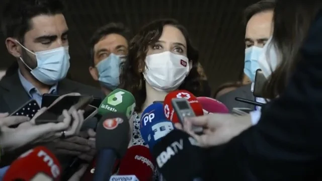 Isabel Díaz Ayuso, sobre el próximo congreso del PP de Madrid: "La democracia interna tiene que llegar" Isabel Díaz Ayuso, sobre el próximo congreso del PP de Madrid: "La democracia interna tiene que llegar"