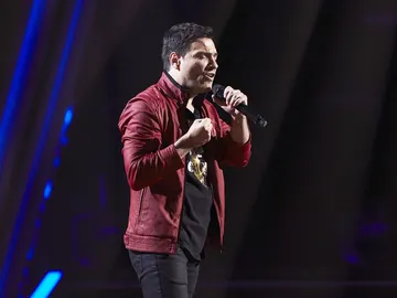 Fran Valenzuela canta ‘El amor de mi vida’ en los Asaltos de ‘La Voz’ Fran Valenzuela canta ‘El amor de mi vida’ en los Asaltos de ‘La Voz’