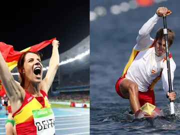Ruth Beitia y Sete Benavides, medallistas de bronce olímpicos en Londres 2012 tras el dopaje de sus rivales Ruth Beitia y Sete Benavides, medallistas de bronce olímpicos en Londres 2012 tras el dopaje de sus rivales