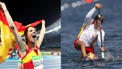 Ruth Beitia y Sete Benavides, medallistas de bronce olímpicos en Londres 2012 tras el dopaje de sus rivales Ruth Beitia y Sete Benavides, medallistas de bronce olímpicos en Londres 2012 tras el dopaje de sus rivales