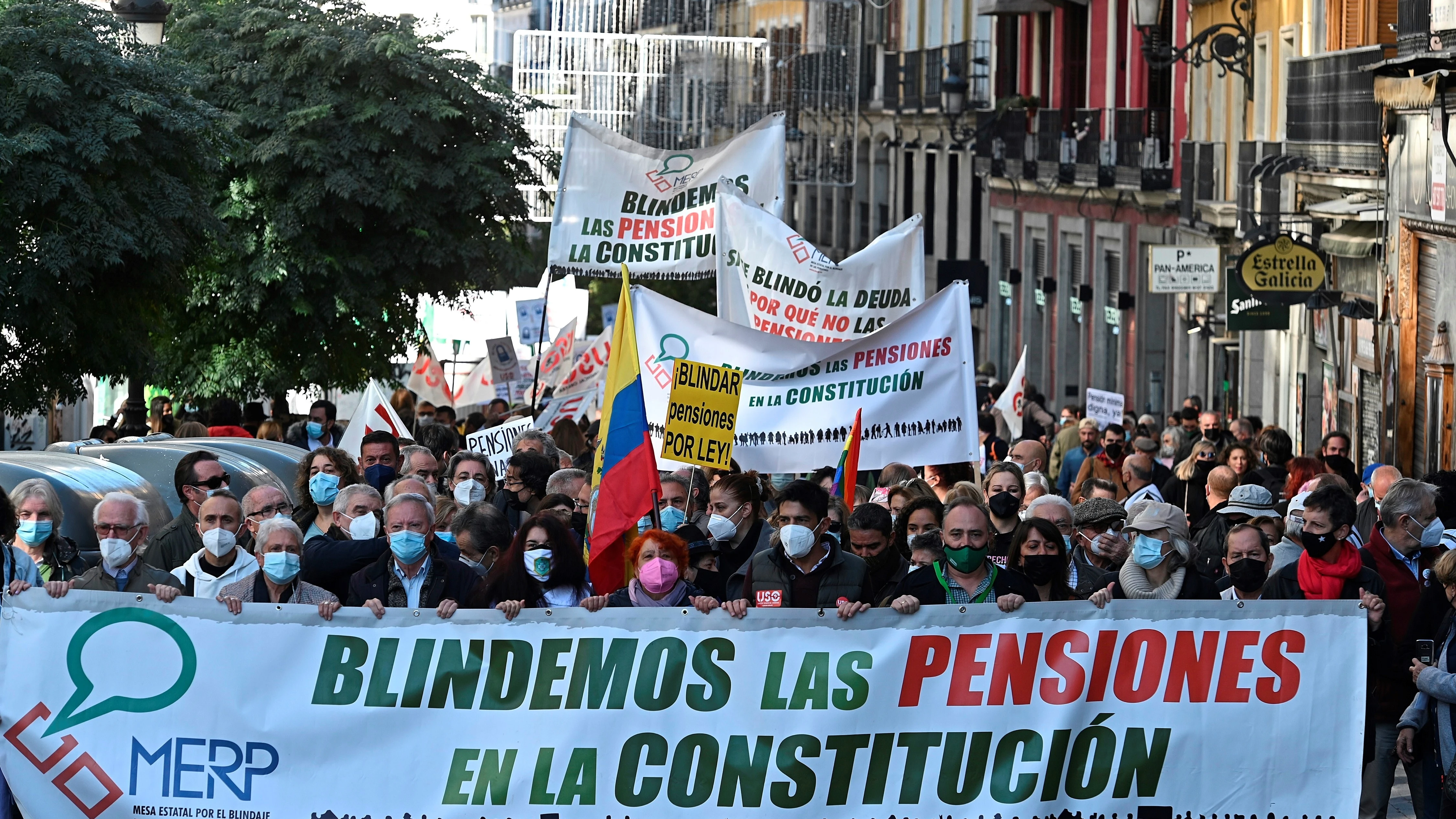 Protesta de pensiones