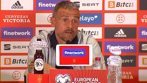 Luis Enrique: "Antes de un partido duermo como un niño pero después ni borracho" Luis Enrique: "Antes de un partido duermo como un niño pero después ni borracho"