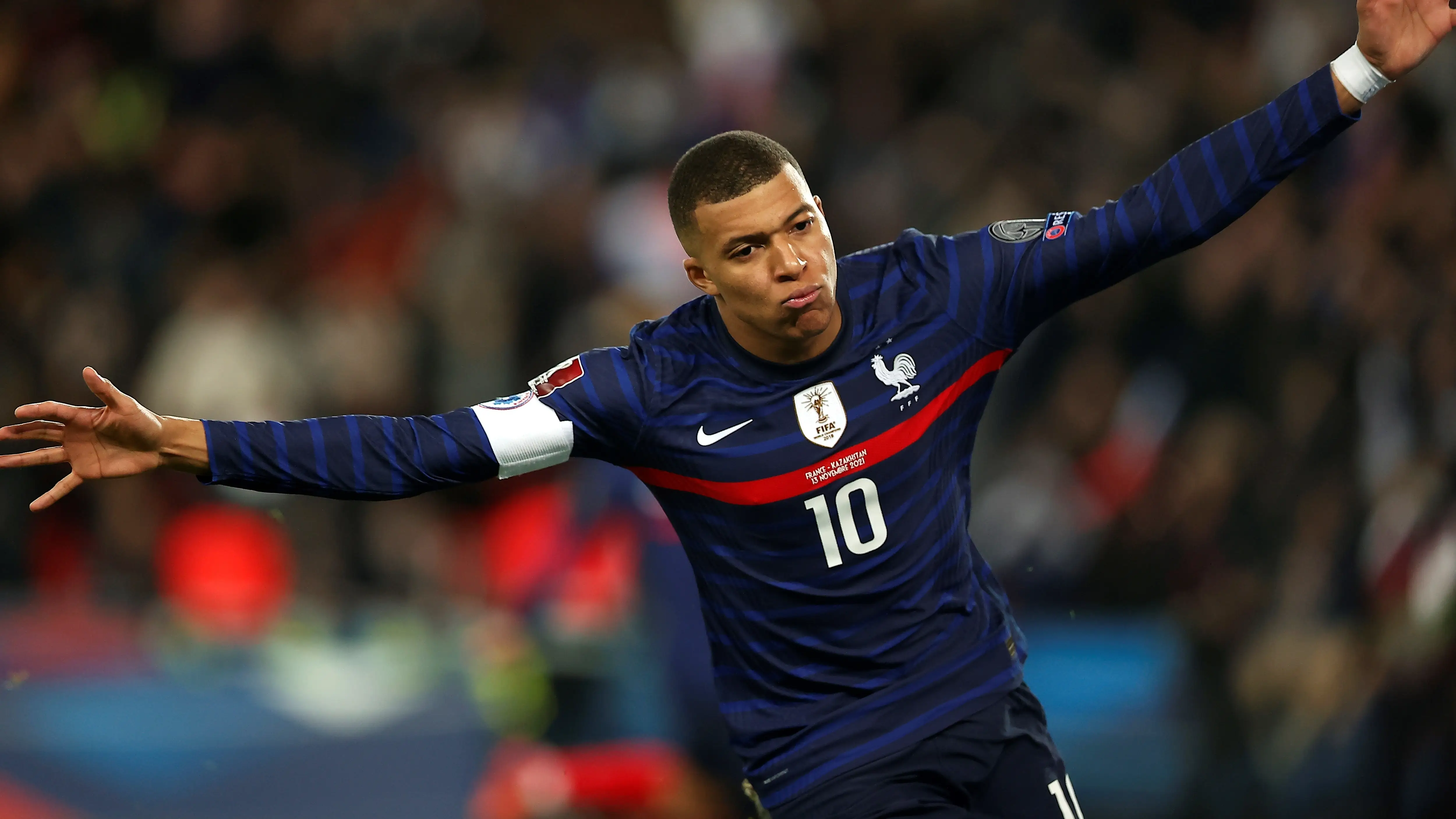 Mbappé, sobre su futuro, tras meter 4 goles a Kazajistán: "No lo sé todavía" Mbappé, sobre su futuro, tras meter 4 goles a Kazajistán: "No lo sé todavía"