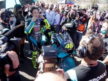 Valentino Rossi en su última carrera