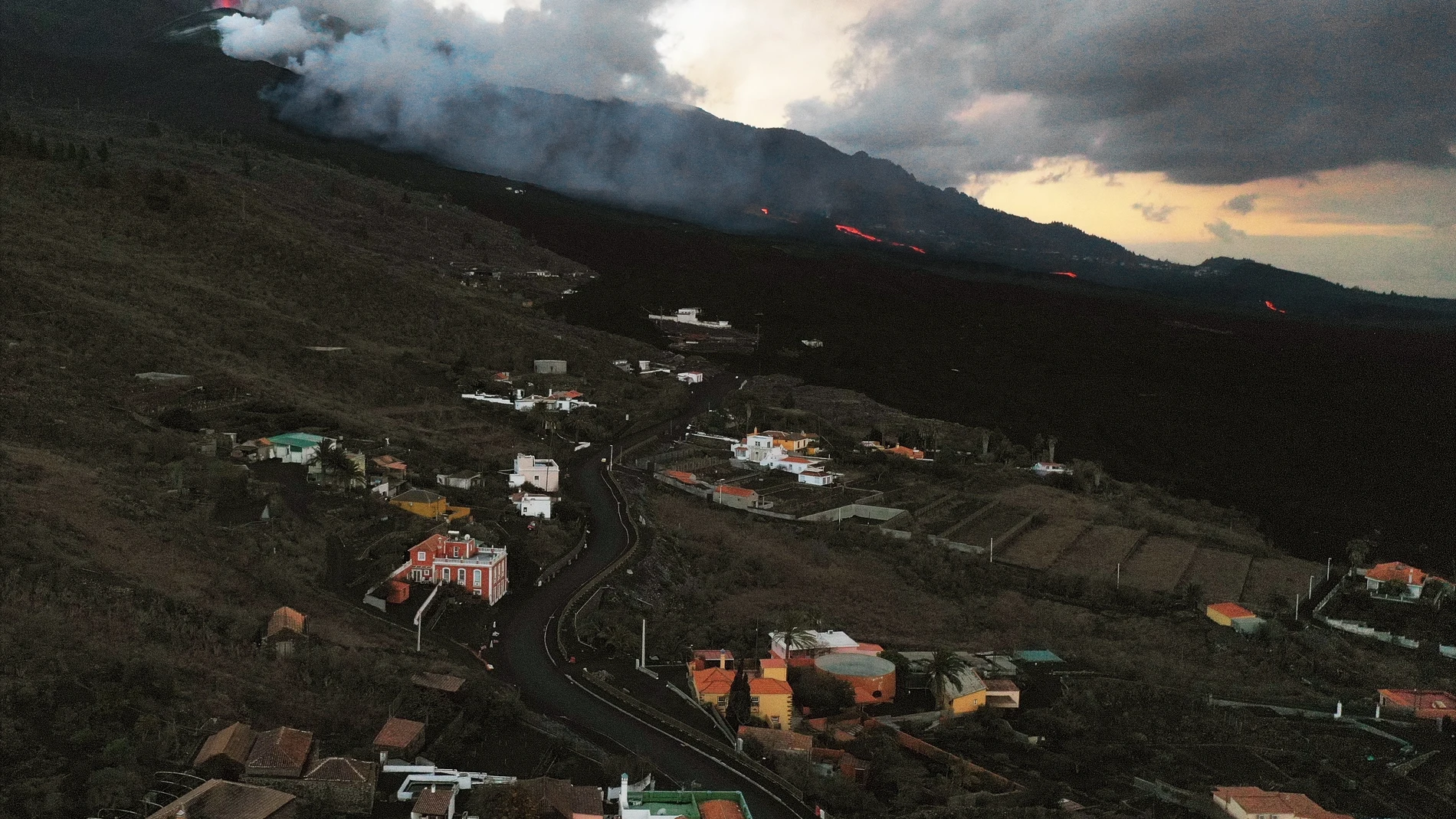 La erupción del volcán de La Palma