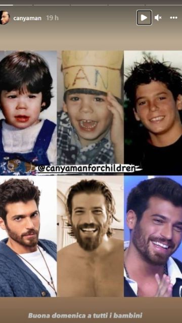 Can Yaman en su infancia y adolescencia