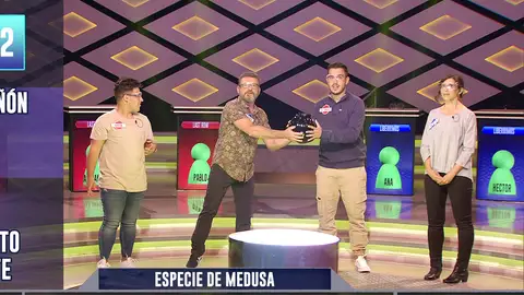 El curioso nombre de una especie de medusa confunde a los concursantes de '¡Boom!' El curioso nombre de una especie de medusa confunde a los concursantes de '¡Boom!'