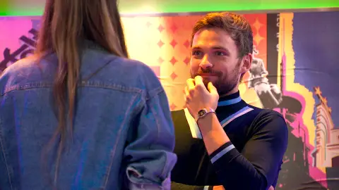 Medina y Lucía, pura complicidad en el taller de seducción Medina y Lucía, pura complicidad en el taller de seducción