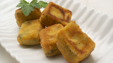 Receta de croquetas de pollo y espinacas, de Karlos Arguiñano Receta de croquetas de pollo y espinacas, de Karlos Arguiñano