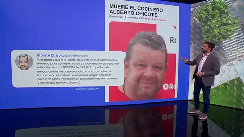 Imagen de la noticia falsa sobre Alberto Chicote Imagen de la noticia falsa sobre Alberto Chicote