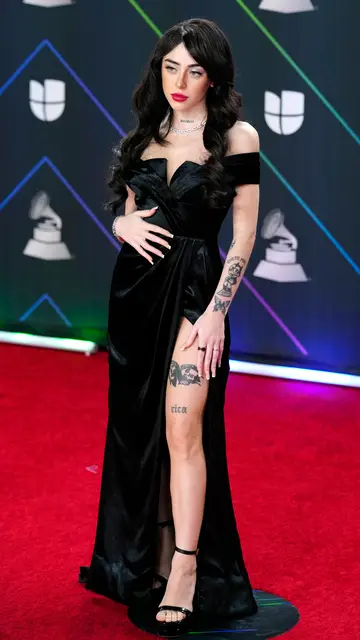 Nicki Nicole en los premios Grammy Latinos 2021 Nicki Nicole en los premios Grammy Latinos 2021