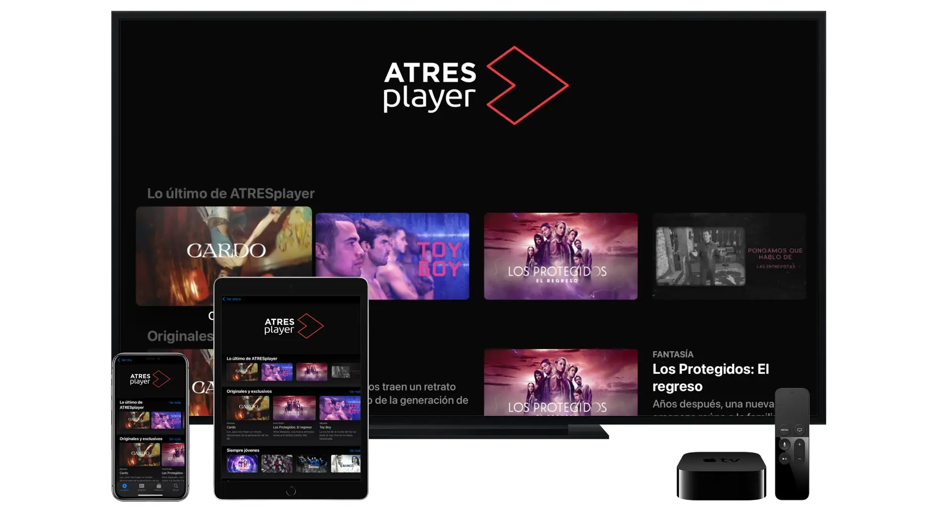 ATRESplayer y Apple TV