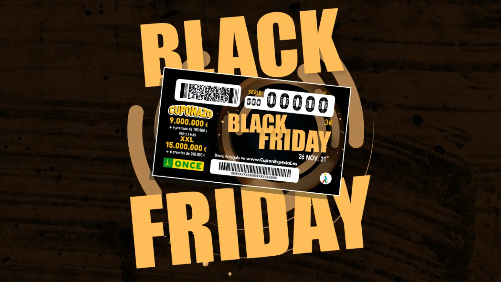 Sorteo del Cuponazo del Black Friday de la ONCE 2021